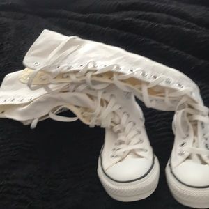 Knee high converse